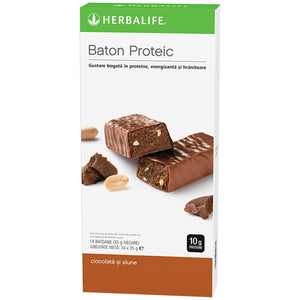 Batoane Proteice Ciocolată și Alune 14 Batoane
