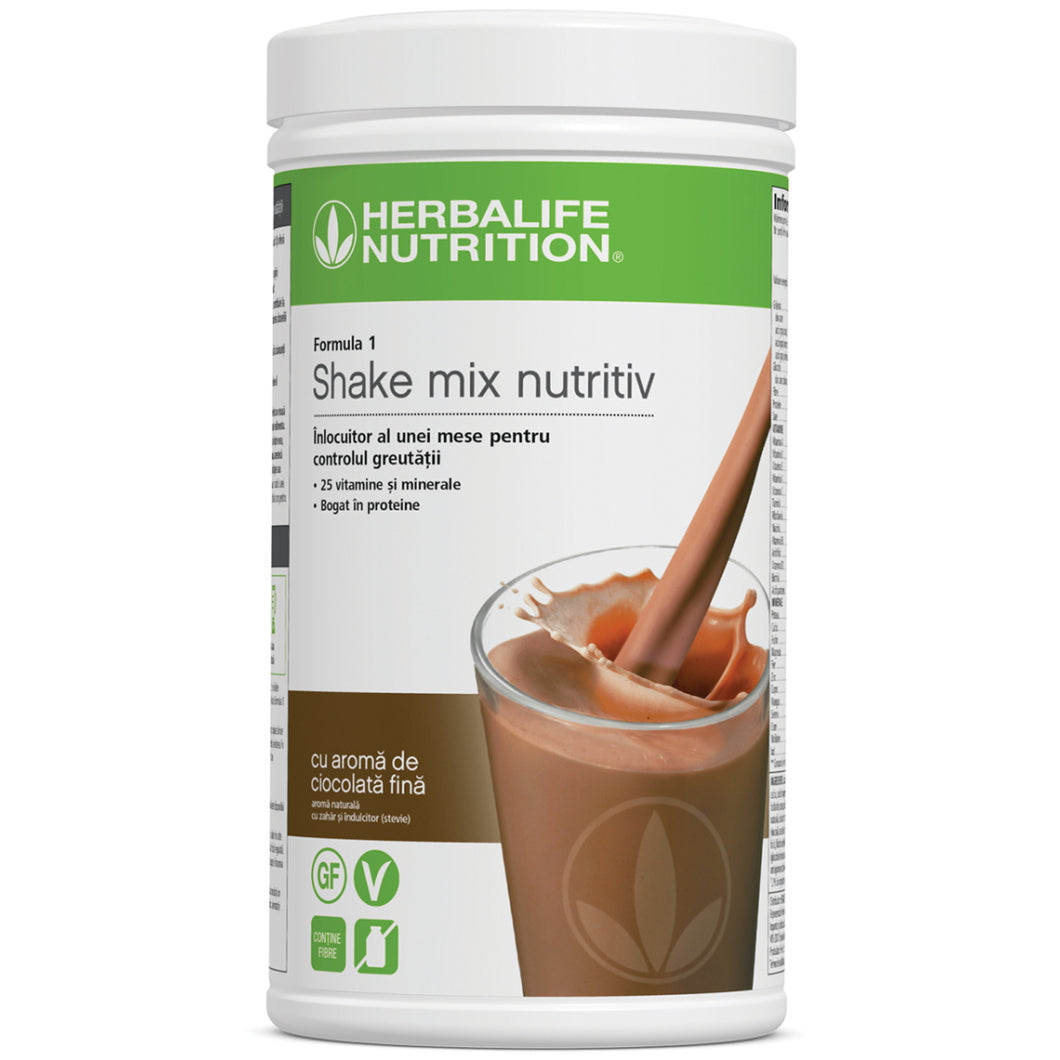 Formula 1 Shake Mix Nutritiv Ciocolată Fină 550g