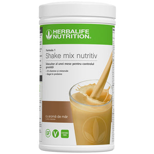 Formula 1 Shake Mix Nutritiv Măr 550g