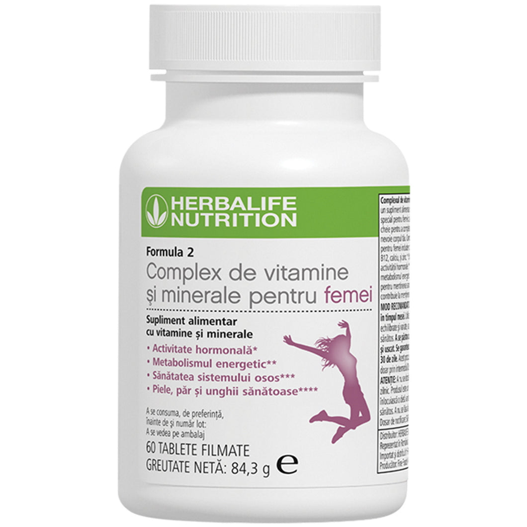 F2 Complex De Vitamine Si Minerale Pentru Femei