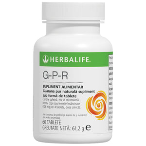 G-P-R Guarana Supliment Alimentar cu Cofeină 60 Tablete