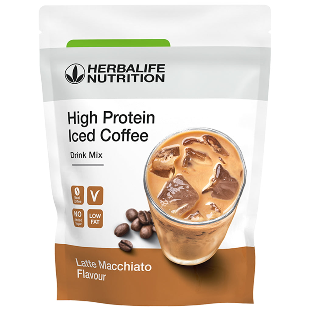 High Protein Iced Coffee Latte Macchiato 308g